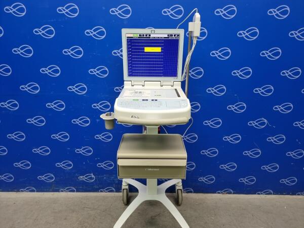 Mortara ELI380 ECG Recorder on Trolley