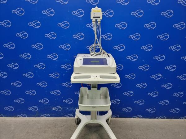 Mortara ELI 280 ECG Recorder on Trolley