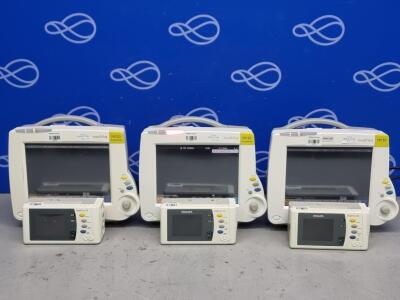 3 x Philips Intellivue MP30 Patient Monitor