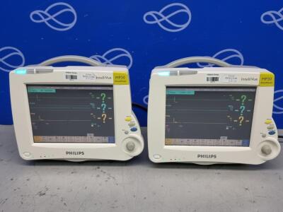 2 x Philips Intellivue MP30 Patient Monitor