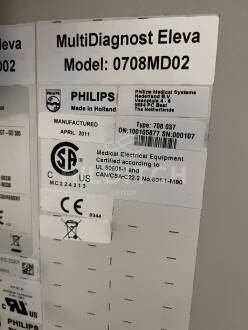 Philips MultiDiagnost Eleva FD - 9