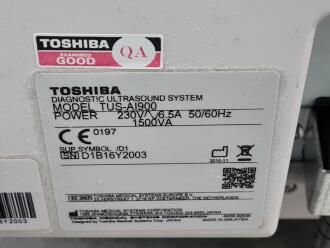 Toshiba i900 Ultrasound - No HDD - 6