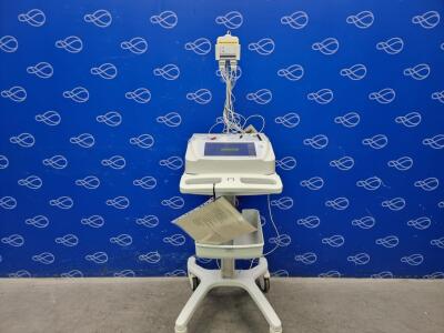 Mortara ELI 280 ECG Recorder on Trolley