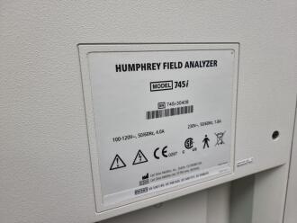 Zeiss Humphrey 745i Field View Analyser on Table - No HDDD-12-A1 - 4