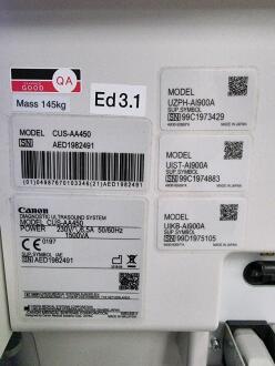 Canon Aplio a450 Ultrasound System - No HDD - 5