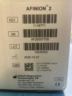 Abbott Afinion 2 Analyser (boxed as new) - 5