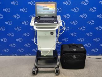GE Versana Active Portable Ultrasound System on GE Cart - No SSD
