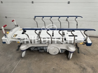 Stryker 1125 Zoom Stretcher Trolley * Hydraulics Work *