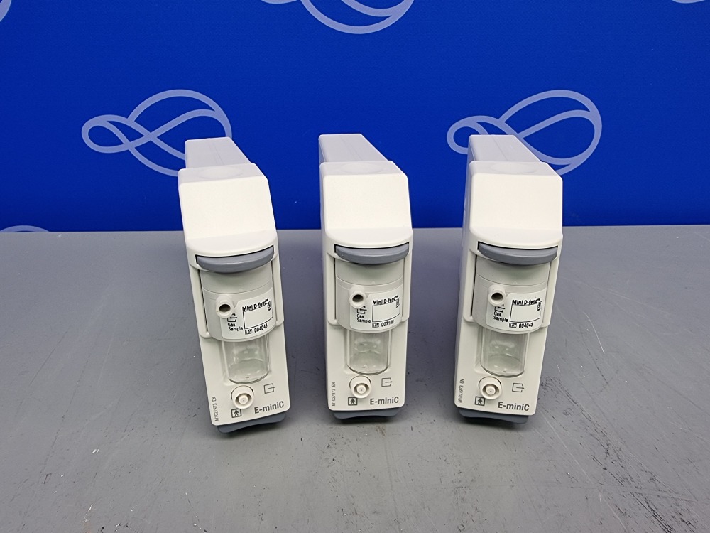 3 x GE E-MINIC-00 Gas Modules