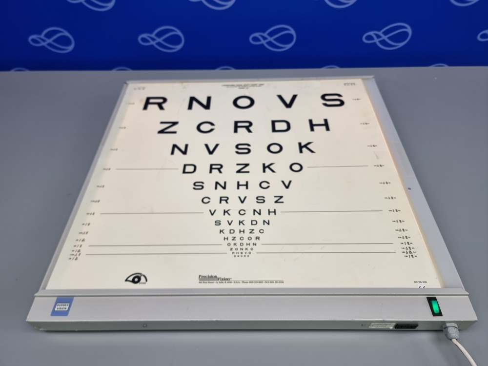 Logarithmic Visual Acuity Chart.pdf Precision Vision ETDRS Logarithmic Visual Acuity Chart