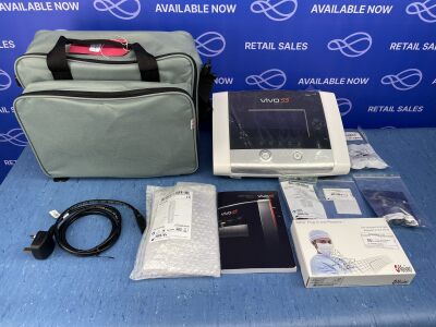 Breas Vivo 55 Homecare Ventilator System - Boxed As New/Unused