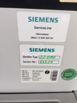 Siemens Sysmex CS-5100 Hemostasis System - 3