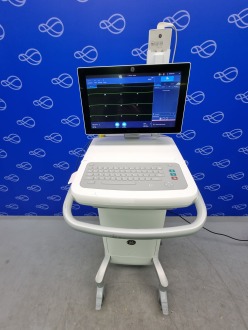 GE MAC VU360 ECG Recorder on Trolley - 2