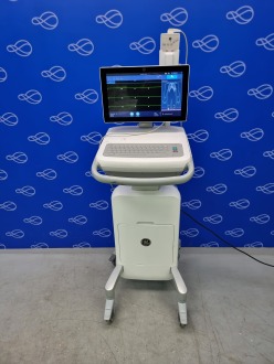 GE MAC VU360 ECG Recorder on Trolley - 2