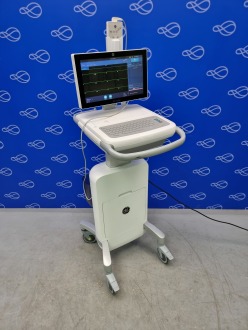 GE MAC VU360 ECG Recorder on Trolley - 4