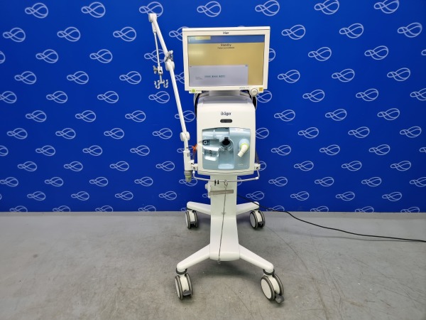 Draeger Evita Infinity V500 Ventilator with Draeger Infinity C500 Touchscreen Monitor