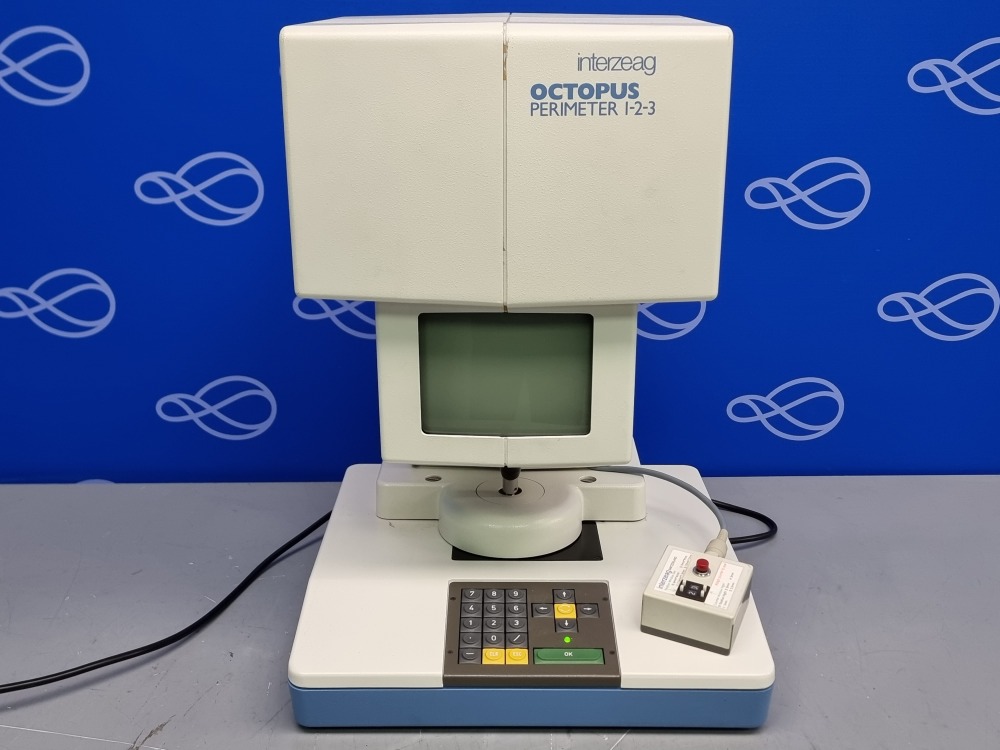 Interzeag Octopus Perimeter 1-2-3 Visual Field Plotter