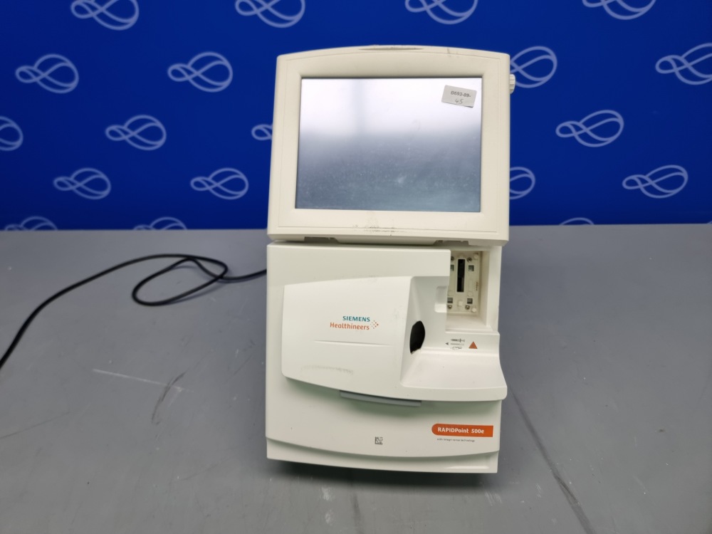 Rapidpoint Cart Siemens RapidPoint 500e Blood Gas System