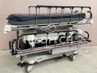 1 x Stryker 1020 & 1 x Stryker 0747 Patient Stretcher Trolleys * Both Hydraulics Work *