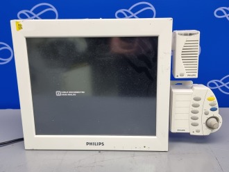 Philips M8033C Display Monitor with Philips M825 Remote Alarm Device and Philips M8026 Remote Keypad