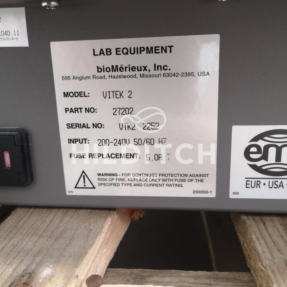BioMerieux Vitek 2 Antibiogram
