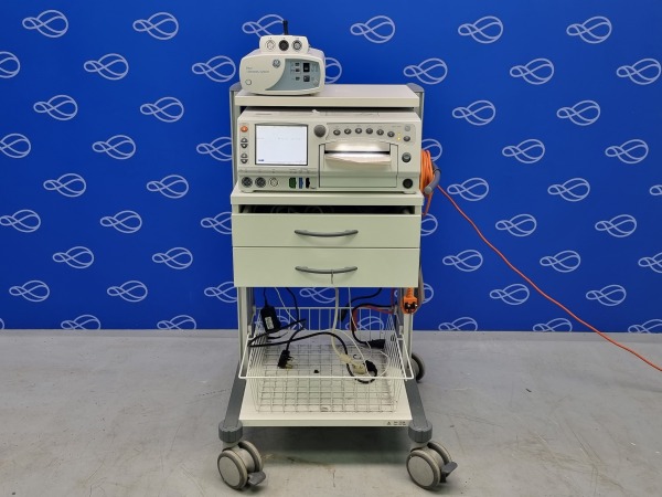 GE Corometrics 250cx Series Fetal Monitor on Trolley