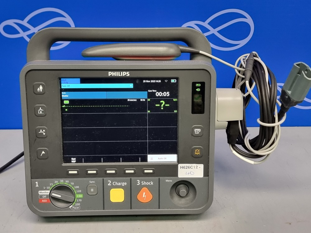 Philips Heartstart Intrepid Defibrillator With Pacing