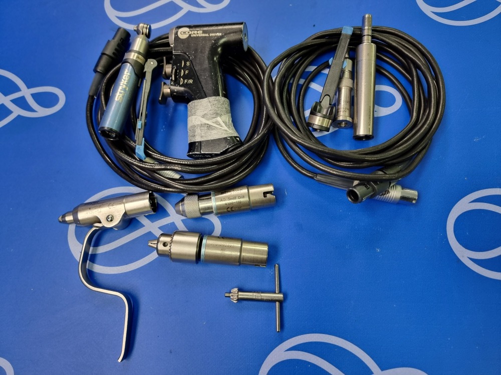Stryker Core Universal Driver, Core Micro Drill and Core Sagittal Saw