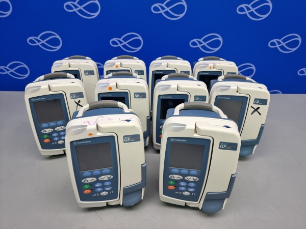 10 x Alaris GP Plus Volumetric Guardrails Infusion Pump