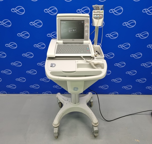 GE Mac 5500 ECG On Trolley