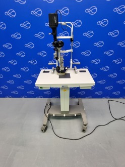 Haag Streit BM 900 Slit Lamp on Table - 2