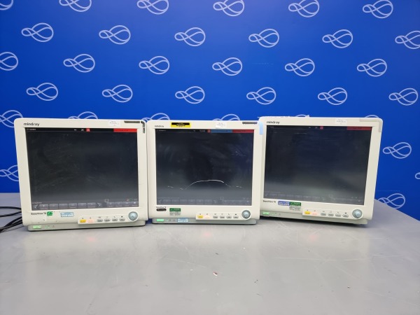 3 x Mindray BeneView T8 Monitors