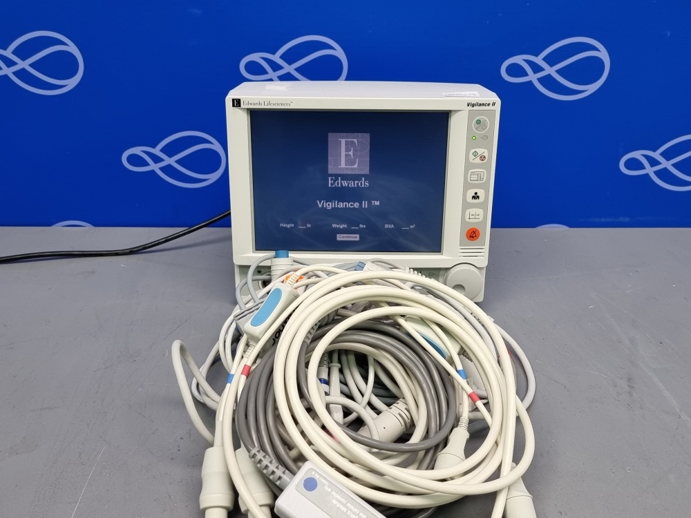 Edward Lifesciences Vigilance II Hemodynamic Monitor