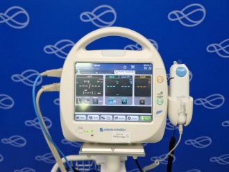 Nihon Kohden SVM-7160 Vital Signs Monitor On Rollstand