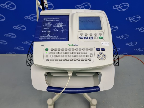 Welch Allyn CP200 ECG Recorder on Trolley