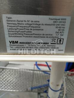 VBM Tourniquet 9000 Pneumatic Tourniquet - 3