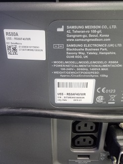 Samsung RS80A Ultrasound System - 6