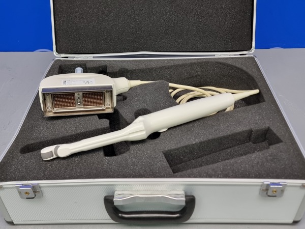 GE BE9CS BiPlane Micro Convex Intracavitary Transducer in Flight Case