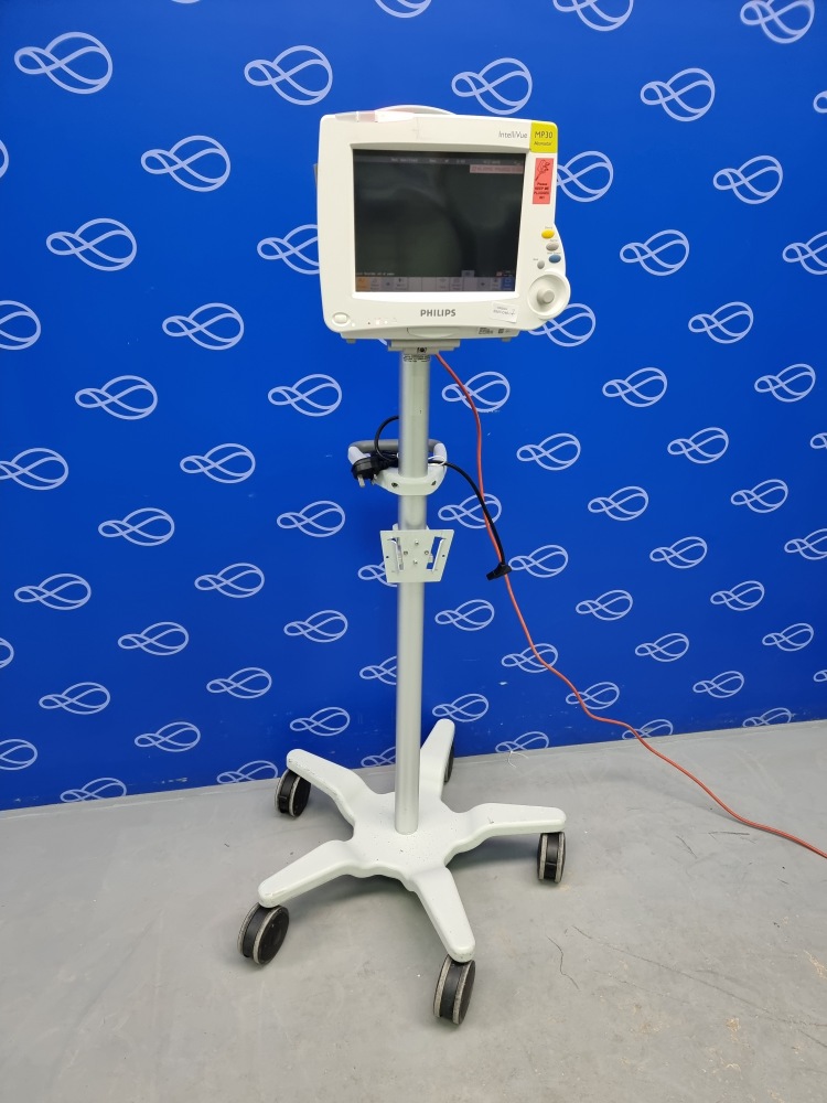 Philips IntelliVue MP30 Neonatal Monitor on Rollstand