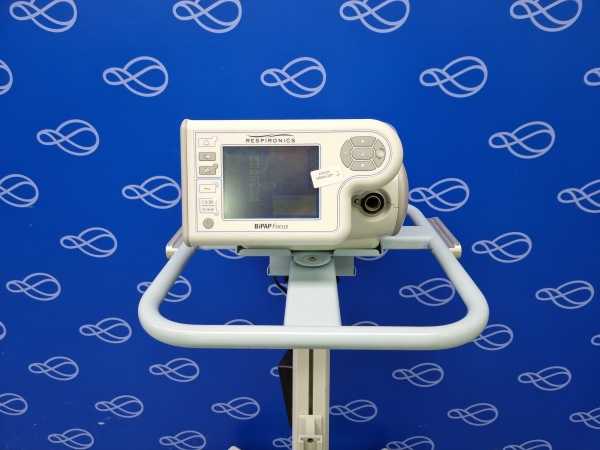 Philips Respironics BiPAP Focus Ventilator on Rollstand