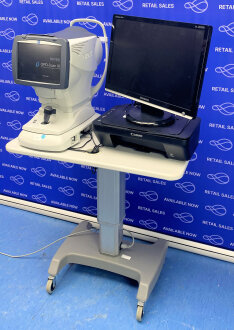 Nidek OPD Scan III Refractive Power/Corneal Analyser on Table *Slight damage to head rest* - 2