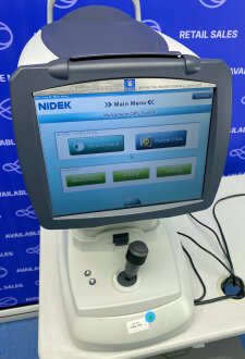 Nidek OPD Scan III Refractive Power/Corneal Analyser on Table *Slight damage to head rest* - 4