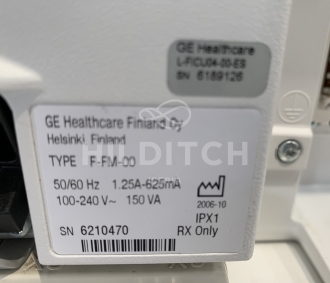 GE Datex Ohmeda Patient Monitor with two modules - 5