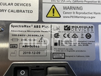 SpectraMax ABS Plus Microplate Reader - 2