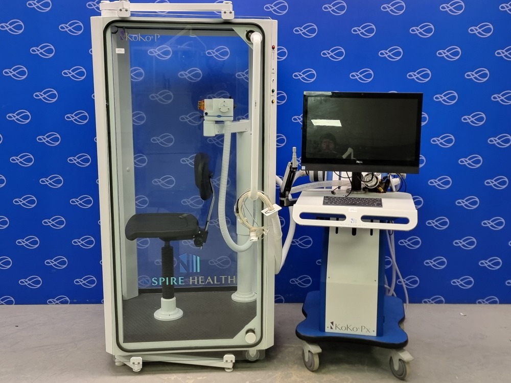 NSpire Health Koko Px 4000N Spirometry Workstation and Body Box **NO HDD**
