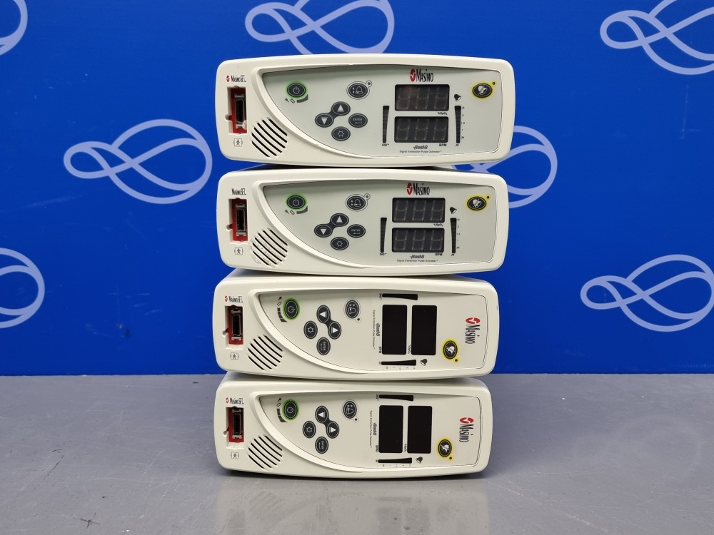 4 x Masimo Rad 8 Signal Extraction Pulse Oximeter