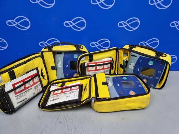 3 x Laerdal Heartstart FR2 Defibrillators