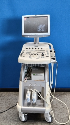 GE Vivid P3 Cardiovascular Ultrasound with 2 Transducers