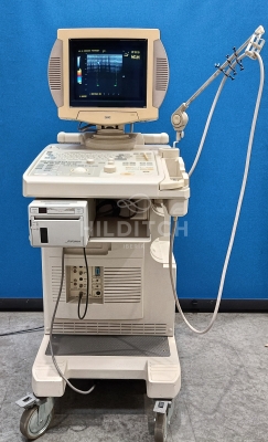 Aloka SSD-1700 DynaView Ultrasound with printer and 1 Transducer