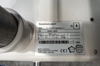 Draeger Babytherm 8004 Infant Warming System - 8